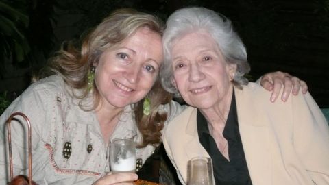 La editora Paz Ortuño, gran amiga y apasionada de Ana María Matute, de su obra y su persona.
