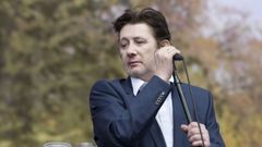 El ya fallecido Shane MacGowan interpretando  Fairytale of New York.