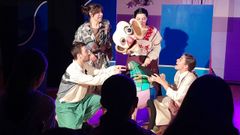 �A danza dos Medos� en el Casino de Mondo�edo el pasado viernes