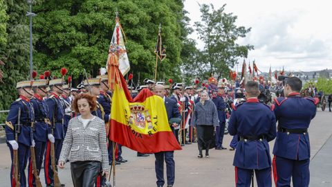 Jura de la bandera en Lugo