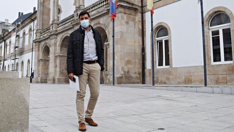 Javier Casti�eira, portavoz do PP na Deputaci�n de Lugo