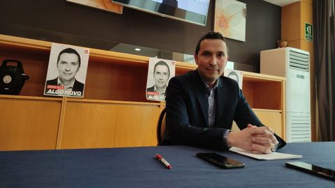 El portavoz del PSOE de Narn, Jorge Ulla