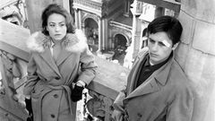 Los int�rpretes Annie Girardot y Alain Delon, en �Rocco y sus hermanos�