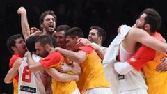 El Espa�a-Grecia, en fotos