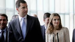 Los pr�ncipes visitan el Muncyt