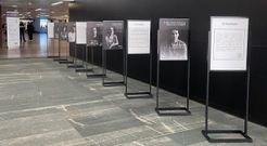 La muestra de Asotrame se inaugur� en el hall del HULA.