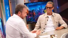 Marcos Llorente, con Pablo Motos en �El hormiguero�