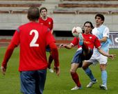 El Compos tuvo que remontar el partido tras adelantarse el Negreira en el marcador.