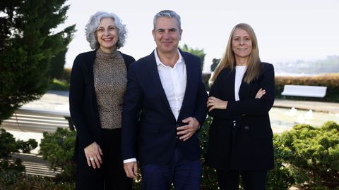 Sonia Garrido, Manuel Moreno e Iria Castro