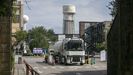 Un cami�n en las inmediaciones de la factor�a Saint Gobain Cristaler�a en Avil�s. ARCHIVO
