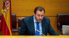 El ministro �scar Puente, durante su comparecencia en el Senado
