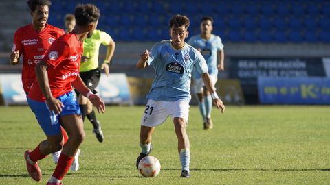 Fran L�pez marc� su primer gol de esta temporada ante la UD Ourense