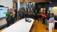 El equipo de bomberos vascos visitar� dos centros de la Xunta destinado a la lucha contra el fuego