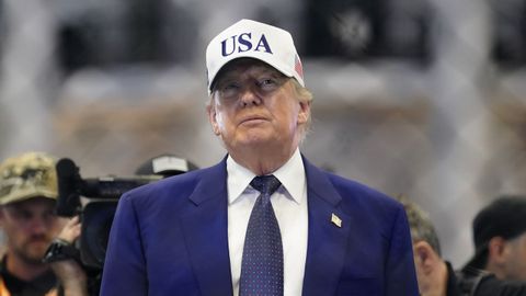 Donald Trump en la celebraci�n de su 80 cumplea�os