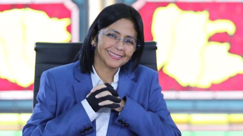 Delcy Rodrguez, vicepresidenta venezolana