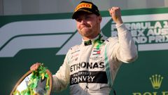 Valtteri Bottas tras el Gran Premio de Australia