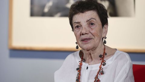  La fot�grafa mexicana Graciela Iturbide, ganadora del premio Princesa de Asturias de las Artes 2025, durante una entrevista con EFE en Madrid, en la que asegura que su fotograf�a  tiene que ver mucho con la antropolog�a . Iturbide se encuentra en Madrid para presentar 'Cuando habla la luz', una muestra organizada por la Fundaci�n Casa de M�xico en el marco del festival internacional de fotograf�a y artes visuales PhotoESPA�A.