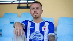 Angeli&ntilde;o, tras firmar con el Deportivo