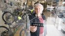 Óscar Taboada, de Bicis Taboada, en Lugo
