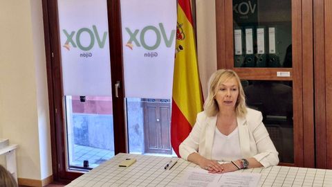 La concejala de Vox, Sara lvarez Rouco