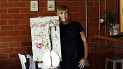 Adem�s de exhibir otras piezas Mar�a tambi�n crea sus propias obras