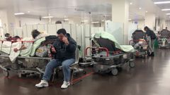 Imagen de archivo del servicio de urgencias de Vigo saturado