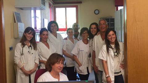 Personal m�dico de Atenci�n Primaria del centro de salud de Llanes