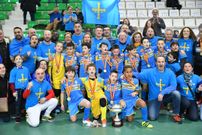 Selecci�n asturiana Campeona de Espa�a