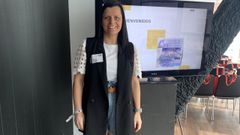 Alba Caama�o, en el congreso de la Asociaci�n de Organizadores Profesionales de Espa�a en Bilbao el pasado fin de semana