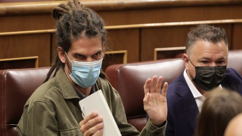 Alberto Rodrguez, en una sesin plenaria en el Congreso de los Diputados, el pasado da14 de octubre.