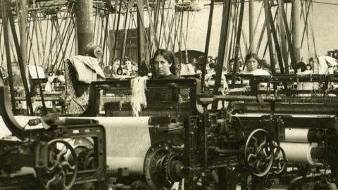 Fábrica de La Algonodera, en Gijón (1910). Anónimo