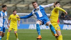 Borja Gal�n, en el Fabril-Navalcarnero