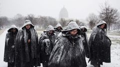 Una gran tormenta de nieve azota el este de Estados Unidos
