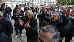 Los feriantes ya irrumpieron en el Ayuntamiento el pasado lunes reclamando que les permitan instalar las atracciones