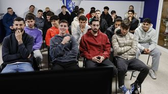 El plantel del Ourense CF asumi&oacute; el resultado de un sorteo que los emparej&oacute; con el hist&oacute;rico club vasco