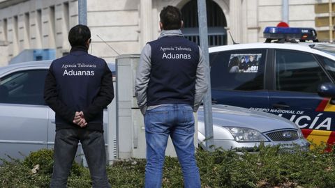 Imagen de archivo de un operativo de Vigilancia Aduanera en Lugo