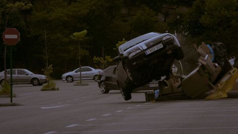 Espectacular carrera en uno de los episodios de la serie
