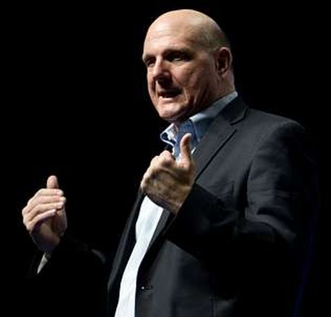 Ballmer hablando ayer.