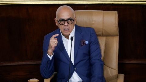 Jorge Rodr�guez, en una sesi�n en la Asamblea Nacional venezolana el pasado 22 de diciembre.