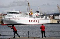 . Dos de las mayores unidades incorporadas a la flota nacional en el 2011 son dos ferris para el Grupo Armas, ambos construidos en Hijos de J. Barreras, en Vigo. El �Volc�n del Teide�, que une Canarias y Huelva, y el �Volc�n de Tinamar�, que hace la ruta Gran Canaria-Madeira-Portim�o.|