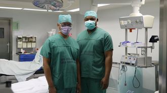 Manuel Monteiro y Leonel Joao da Silva aprender�n sobre cirug�a durante seis meses