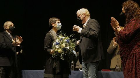  Ingreso de Ana Boulln como membro da Real Academia Galega 