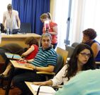 Garc�a Mayo (derecha) era edila de Medio Ambiente. 