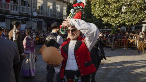 Xinzo se visti de poca para el domingo oleiro.