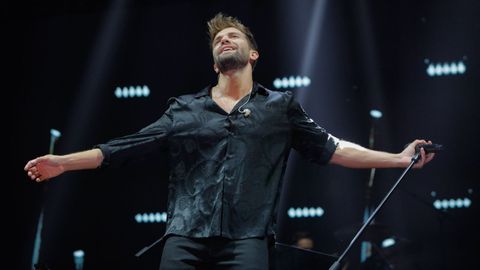 Pablo Alborán en un concierto en el Coliseum en el 2023