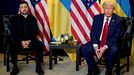 Zelenski y Trump, durante su encuentro en Nueva York en el marco de la Asamblea General de la ONU el 23 de septiembre.