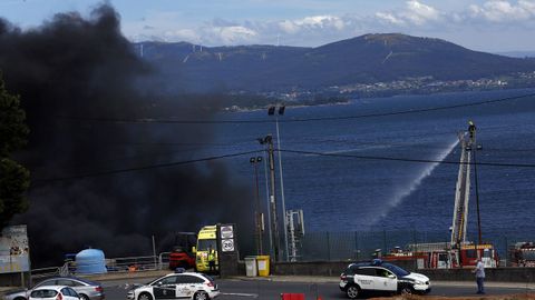 Incendio en las instalaciones de Jealsa