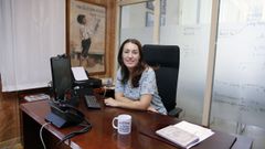 La alcaldesa de Pontecesures, Maite Tocino.