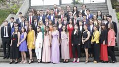 Graduaci�n en el colegio Franciscanas Sagrado Coraz�n