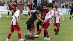 El protagonismo ayer fue para la categor�a biber�n